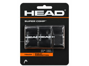 HEAD GRIP SUPER COMP PRETO