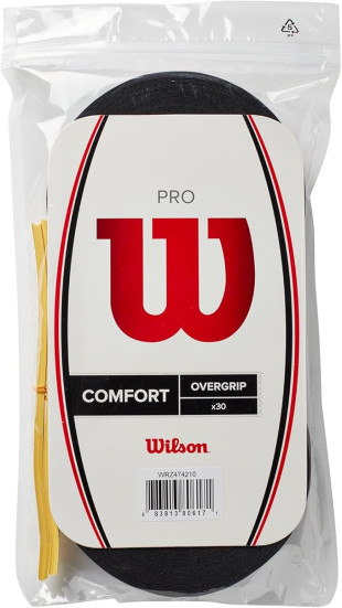 Overgrip Wilson X30 Rollo Negro