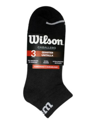 T�nis Wilson Media X3 Pack Negro/Griz