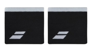 Munhequeira Babolat Logo Chico Black/White