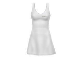 Vestido Merope White Donna
