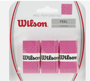 Overgrip Wilson Pro Perfurado Rosa
