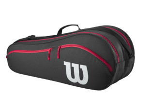 Bolsa de T�nis Wilson Advantage 6PK Preta