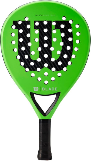 Raquete de Padel WILSON PADEL BLADE TEAM V2 VERDE LOGO NE