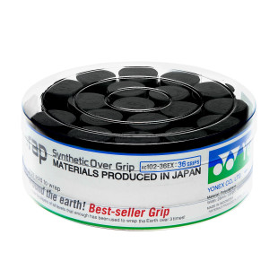 Acess�rio de T�nis YONEX GRIP X36 WET SUPER GRAP BLACK NEGR