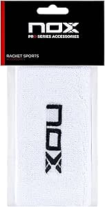 Munhequeira NOX Larga Branco e Cinza