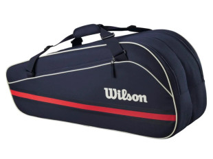 Bolsa de T�nis WILSON BAG TEAM 6PK RACKET NAVY